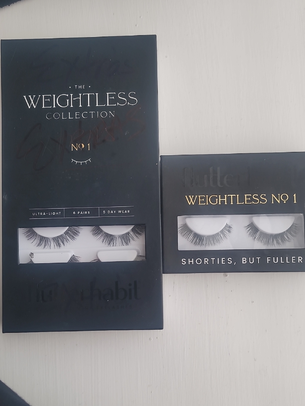 Weightless Collection No.1 False Eyelashes – Black